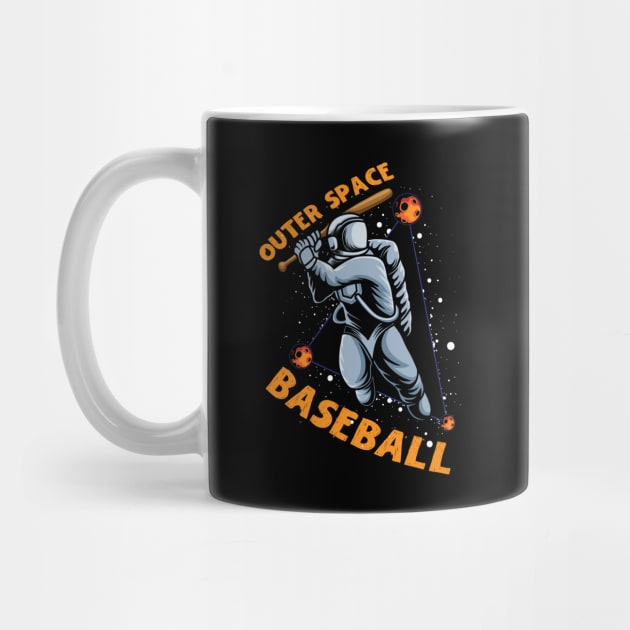 Outer Space Baseball by The WYLD Tribe